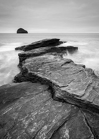 Textures and mood from Trebarwith, Cornwall.