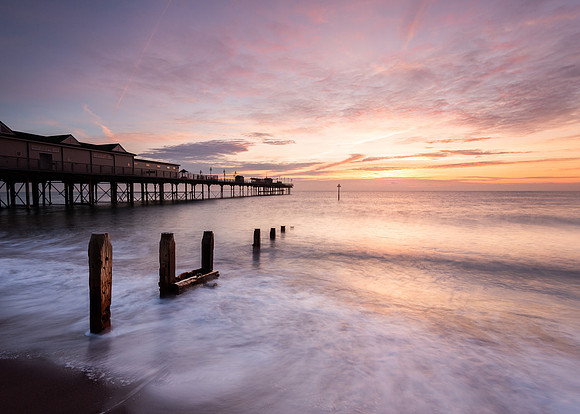 Early morning at Teignmouth.