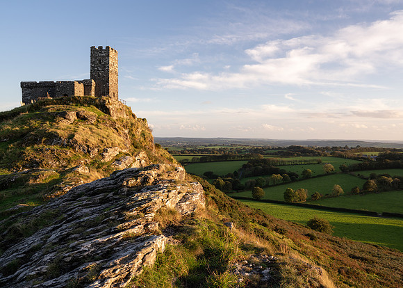 Brentor at Sunset.