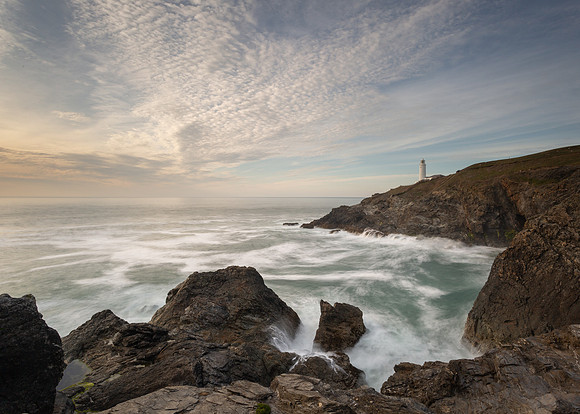 Trevose lighthouse in a different light.